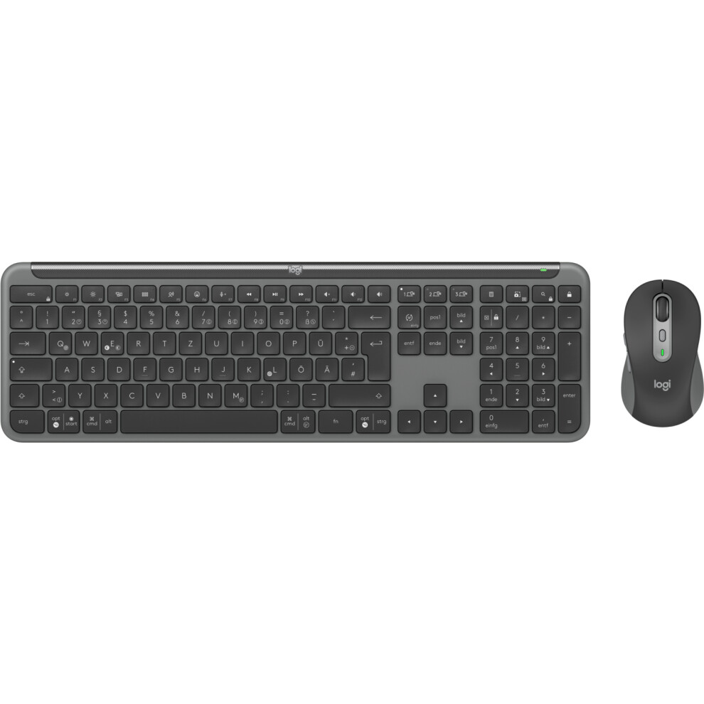 Logitech Keyboard And Mouse Set Signature Slim Combo Mk950 For Business - Graphit 5099206119383