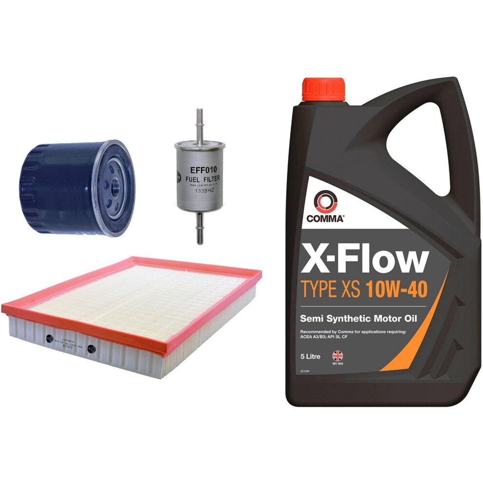 Wlw Xtremeauto Service Kit Fuel Oil Air Filter Zafira 1.6 16V Petrol 99-05 1600Cc +Oil 8000000017772