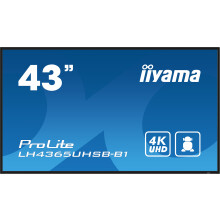 iiyama LED-Display ProLite LH4365UHSB-B1 - 109 cm (43") - 3840 x 2160 4K