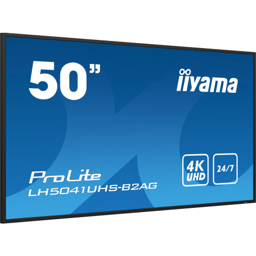 iiyama Monitor LCD LED - iiyama - ProLite LH5041UHS-B2AG - 50 polegadas - 4K UHD - Leitor multimédia integrado 2