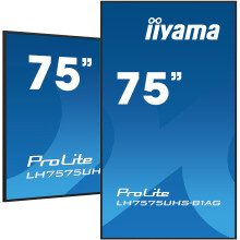 iiyama LED-Display ProLite LH7575UHS-B1AG - 189.3 cm (75") - 3840 x 2160 4K