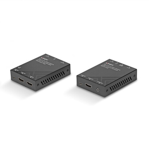Extensor KVM HDMI 4K60 - LINDY - 39383 - USB e Áudio - 70m - PoC 2
