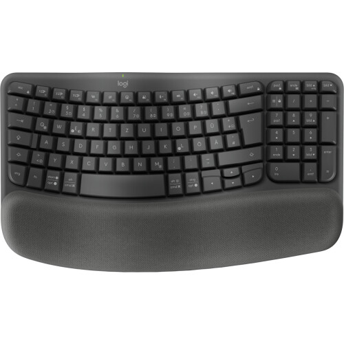 Logitech Logitech Ergo Series Wave Keys for Business - keyboard - QWERTZ - German - graphite Input Device