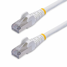 StarTech.com 5m White CAT8 Ethernet Cable, Snagless, S/FTP, 25G/40G - patch cable - 5 m - white