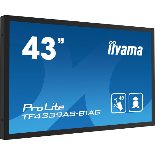 iiyama LCD-scherm - iiyama - ProLite TF4339AS - 43 inch - 4K - Multitouch touchscreen 2