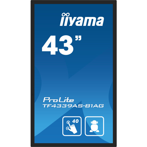 iiyama LCD-scherm - iiyama - ProLite TF4339AS - 43 inch - 4K - Multitouch touchscreen 1