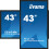 iiyama LCD-scherm - iiyama - ProLite TF4339AS - 43 inch - 4K - Multitouch touchscreen 6