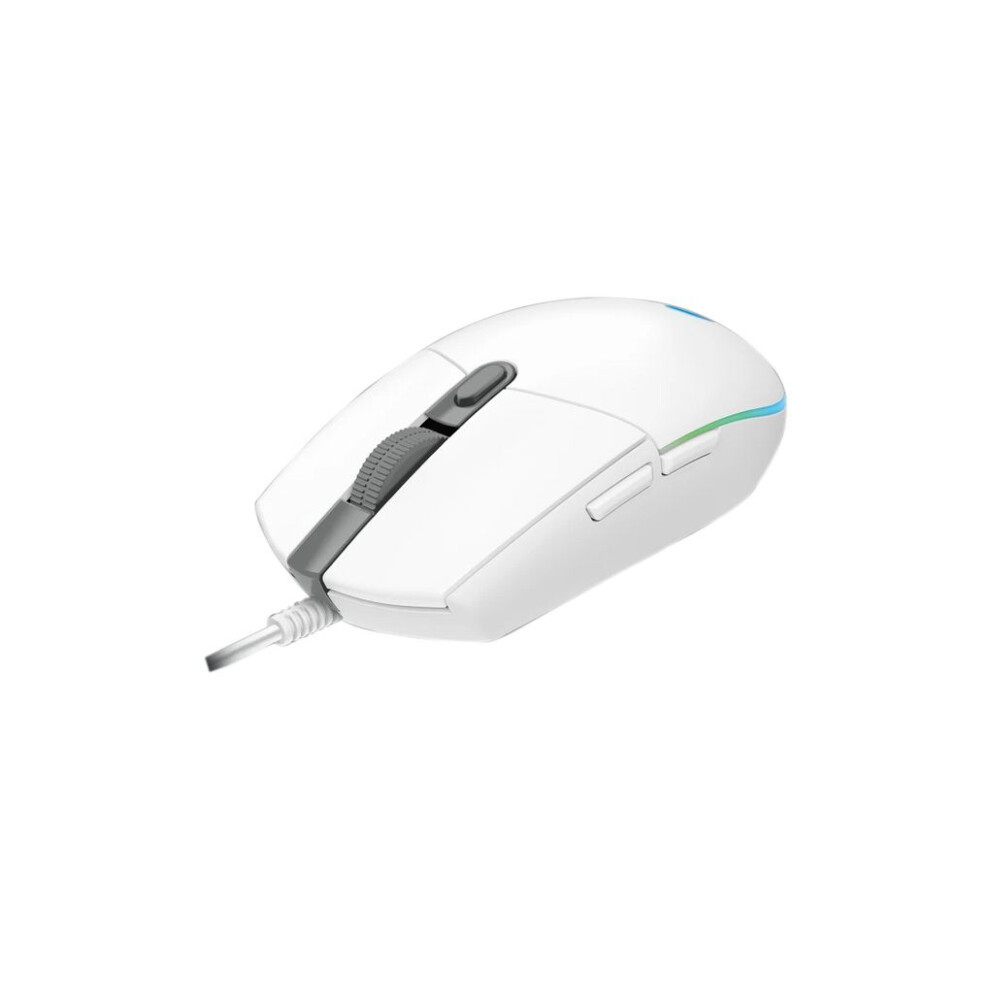 New Logitech Mouse G102 Lightsync - White