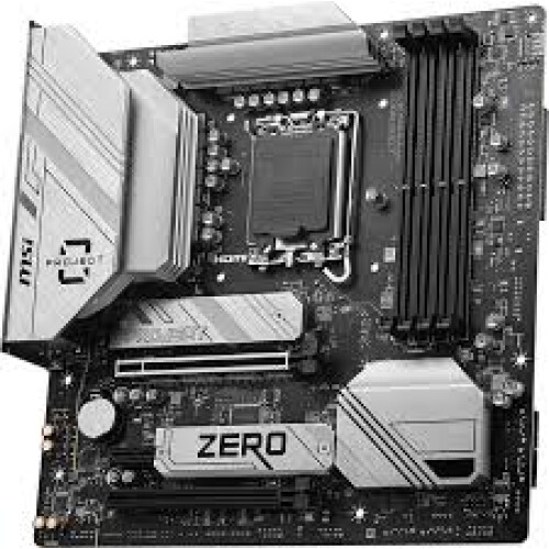 MSI Placa-mãe - MSI - B760M Project Zero Intel B760 LGA 1700 micro ATX