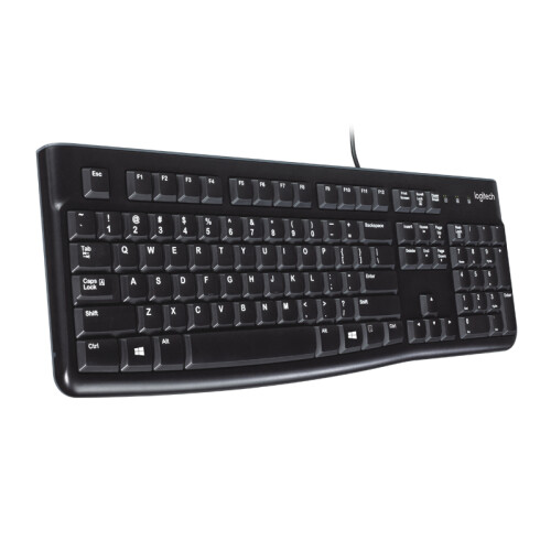 Logitech LOGITECH SPANISH KEYBOARD K120 WIRED USB BLACK 920-002518 2