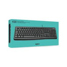 LOGITECH SPANISH KEYBOARD K120 WIRED USB BLACK 920-002518