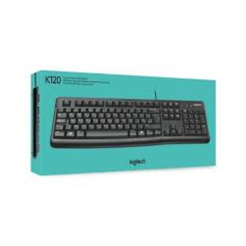 Logitech LOGITECH SPANISH KEYBOARD K120 WIRED USB BLACK 920-002518