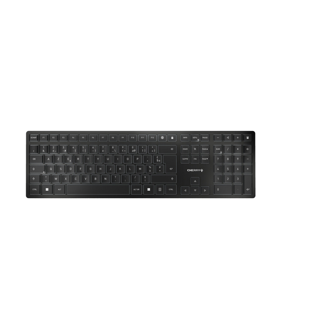 Cherry Keyboard Kw 9100 Slim [Fr] Black 4025112097188