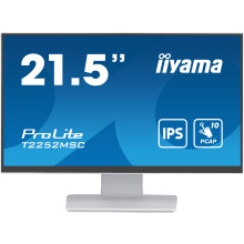 54,5cm/21,5" (1920x1080) iiyama ProLite T2252MSC-W2 16:9 FHD IPS Touch 5ms HDMI DP Speaker White