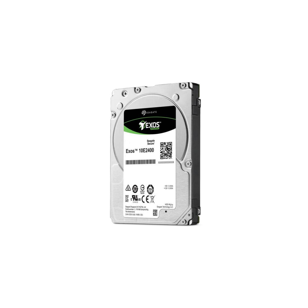 Seagate 2,5" Exos 10E2400 600Gb Hdd 512N 10000Rpm 128Mb Cache Sas 12Gb/S 6,4Cm 2,5Zoll Blk