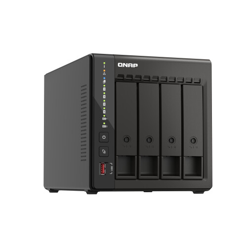 NAS-server - Qnap - TS-453E-8G - 4 bays - 8 GB RAM - 2.5GbE 2