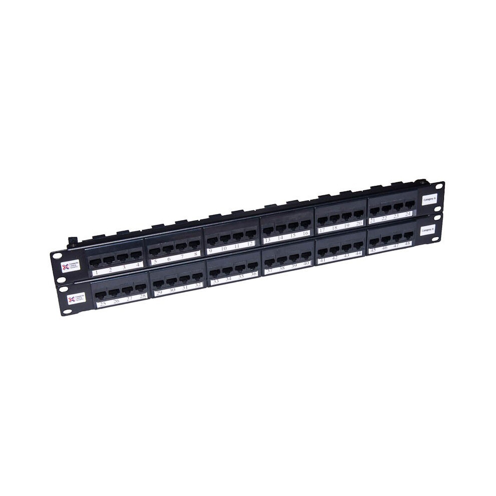 Group 48-Port Cat6 Patch Panel Idc Size 48