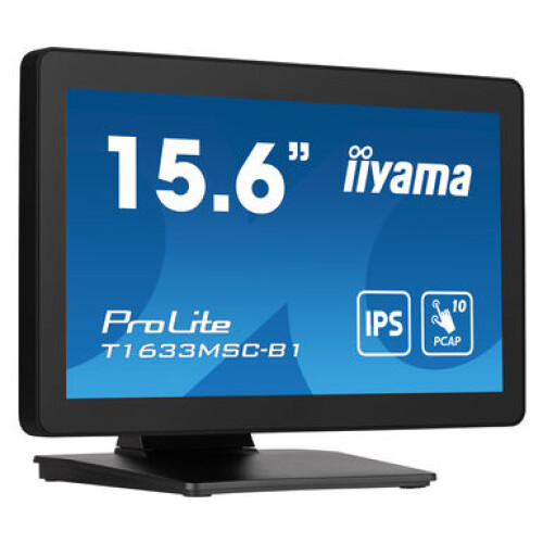 iiyama T1633MSC-B1 15.6IN BLACK 16:9 1