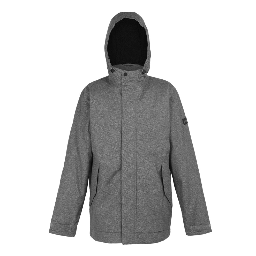 (S, Mineral Grey Marl) Regatta Mens Sterlings IV Waterproof Jacket