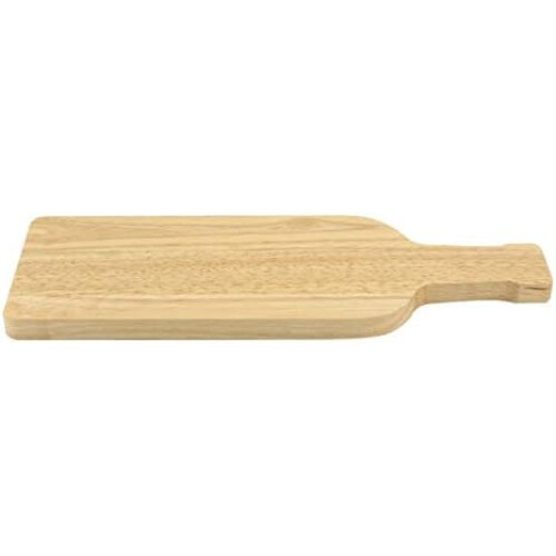 Rubberwood Bottle Shaped Serving Platter Board 1