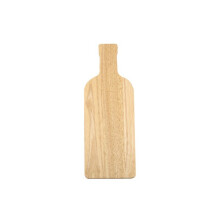 Rubberwood Bottle Shaped Serving Platter Board