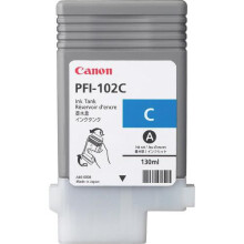 CANON Serbatoio di inchiostro originale PFI-102 C - 130 ml - Ciano - inchiostro a base di coloranti