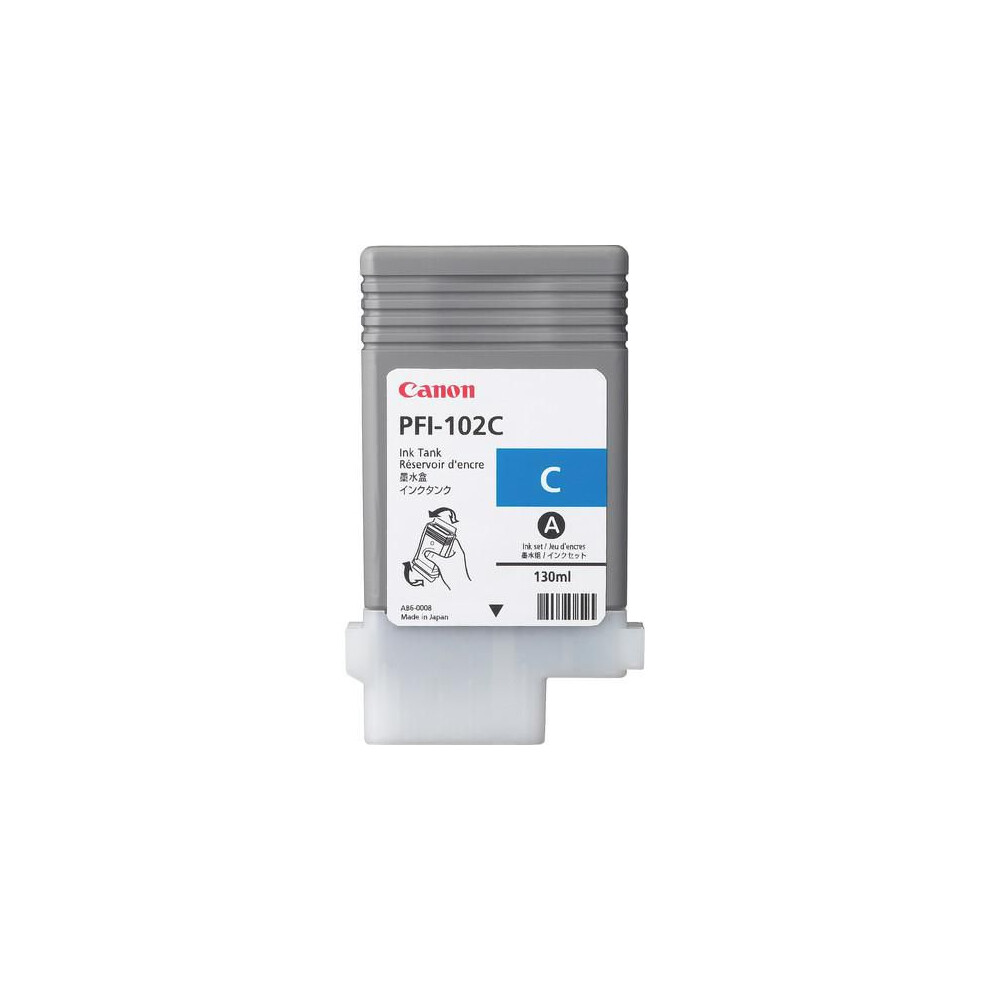 Canon Ink Cyan Pfi-102C Blue