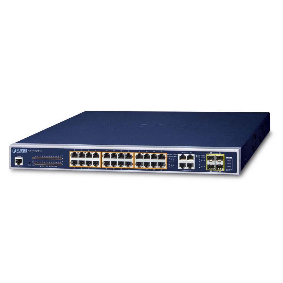 Ipv6/Ipv4, 24-Port Managed 4711605280600