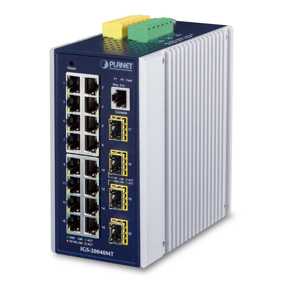 Mehrfarbig Planet Ip30 Industrie 16 10/100/100, Igs-20040Mt - Bild 5