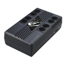 Omvormer - POWERWALKER - 800VA - 480W - Bescherming tegen spanningspieken - AVR