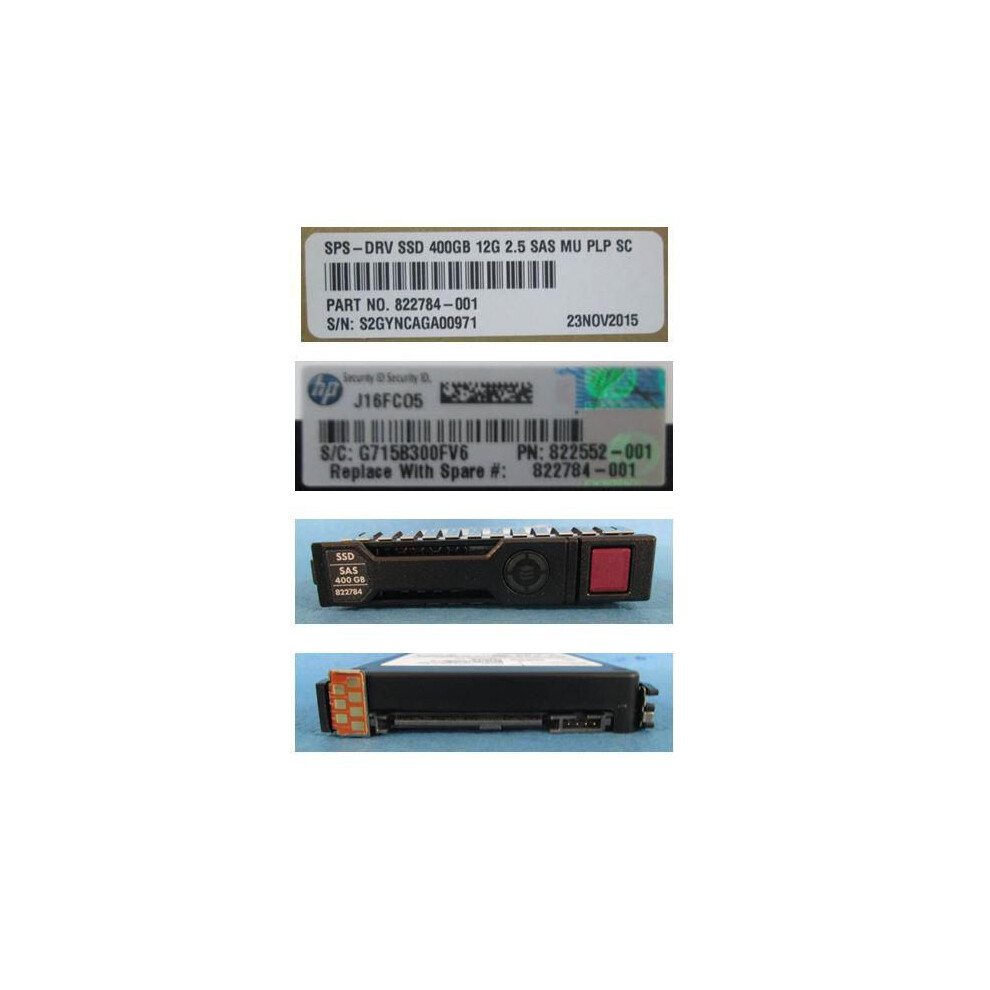 Hot-Plug Ssd 400Gb Sas 2.5Inch 5712505750452