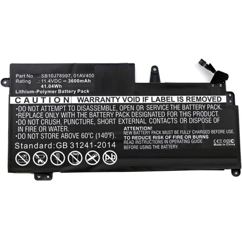 Bateria CoreParts 41Wh 11.4V 4 Cell MBXLE-BA0143