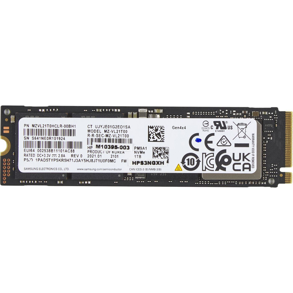 Hp 1Tb Pcie-4X4 Nvme M.2 Ssd Pci