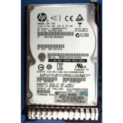 HP HDD 900GB SAS 2.5 INCH 10KRPM