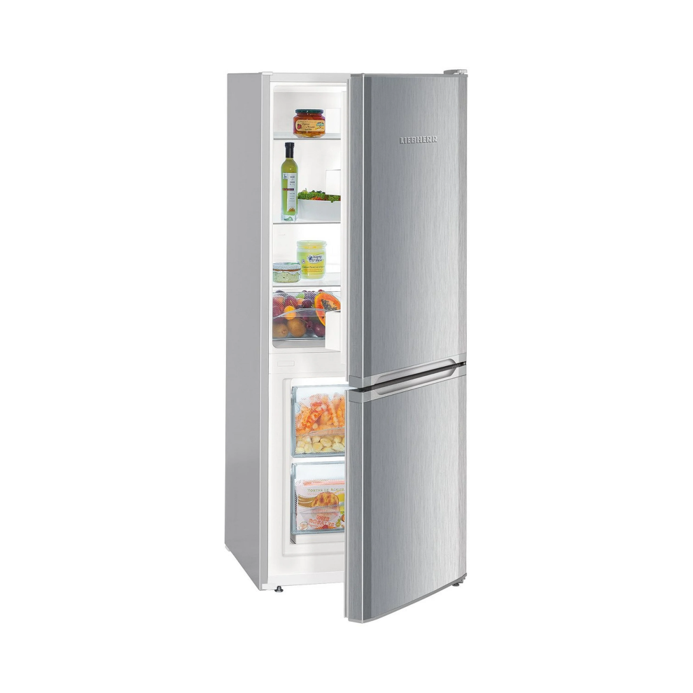 Liebherr Cuele2331 - Freestanding 60/40 Fridge Freezer - E Energy Silver
