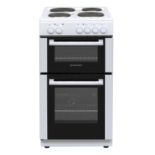 White Knight ATTC50W 50cm Electric Cooker Äì White - A rated