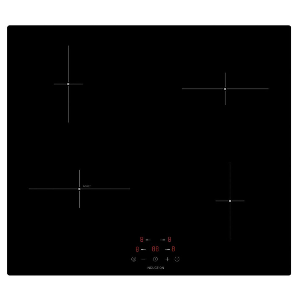 Statesman IHZ460 - Black 4 Zone Induction Hob