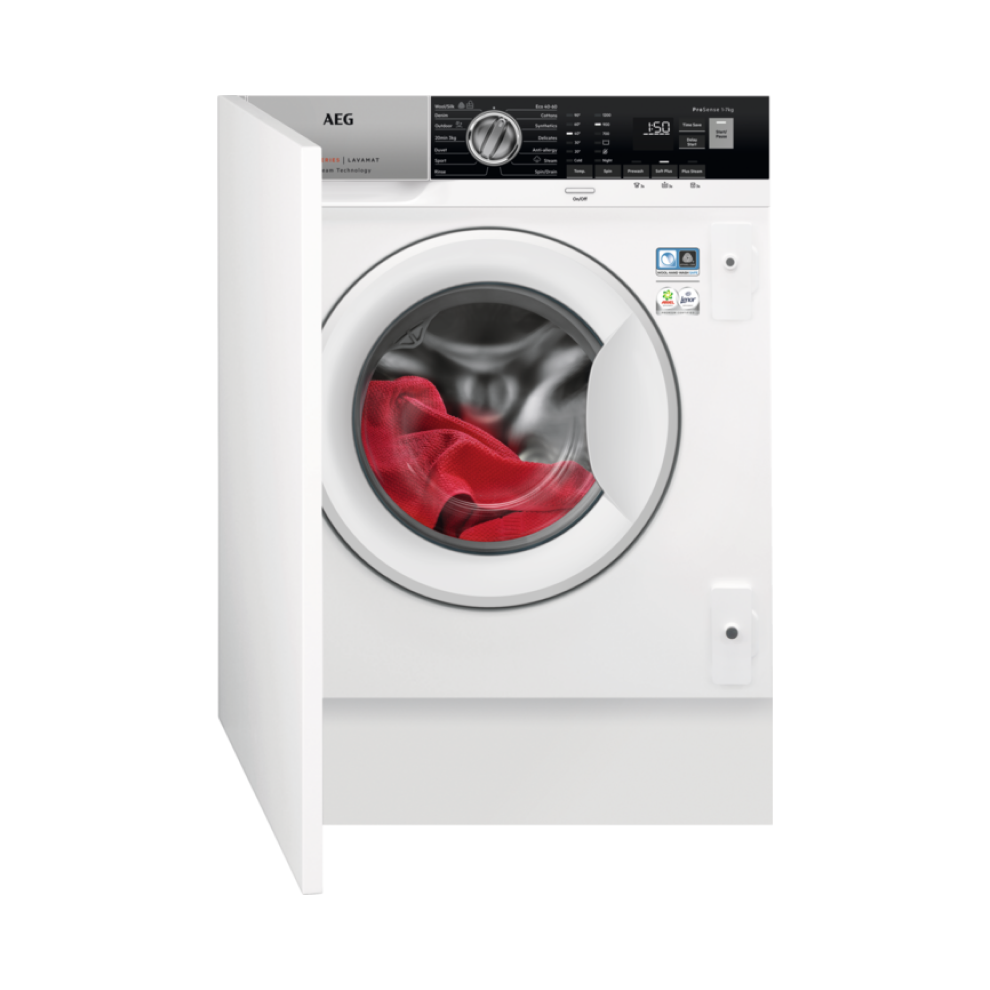 AEG L7FE7261BI - 8000 Series Integrated 7KG Washing Machine - 1200 RPM - D energy