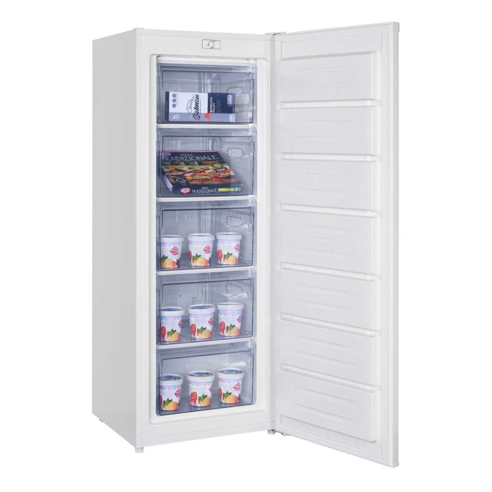 Iceking RZ204EW - White Freestanding Manual Defrost Freezer - E energy