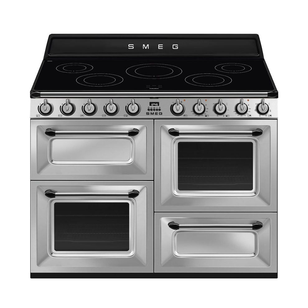 Smeg TR4110IX2 - Stainless steel 5 Zone Induction Cooker - Steam Assisted cleaning - A energy