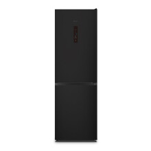 Teknix FFH1865BIX - Black Freestanding 60/40 Frost Free Fridge Freezer - D energy