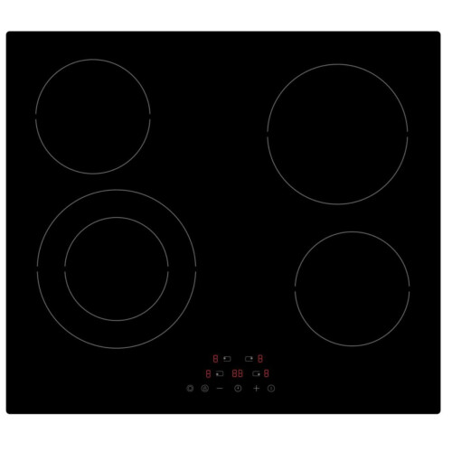 statesman Statesman CHZ460T - Black 4 Zone Ceramic Hob