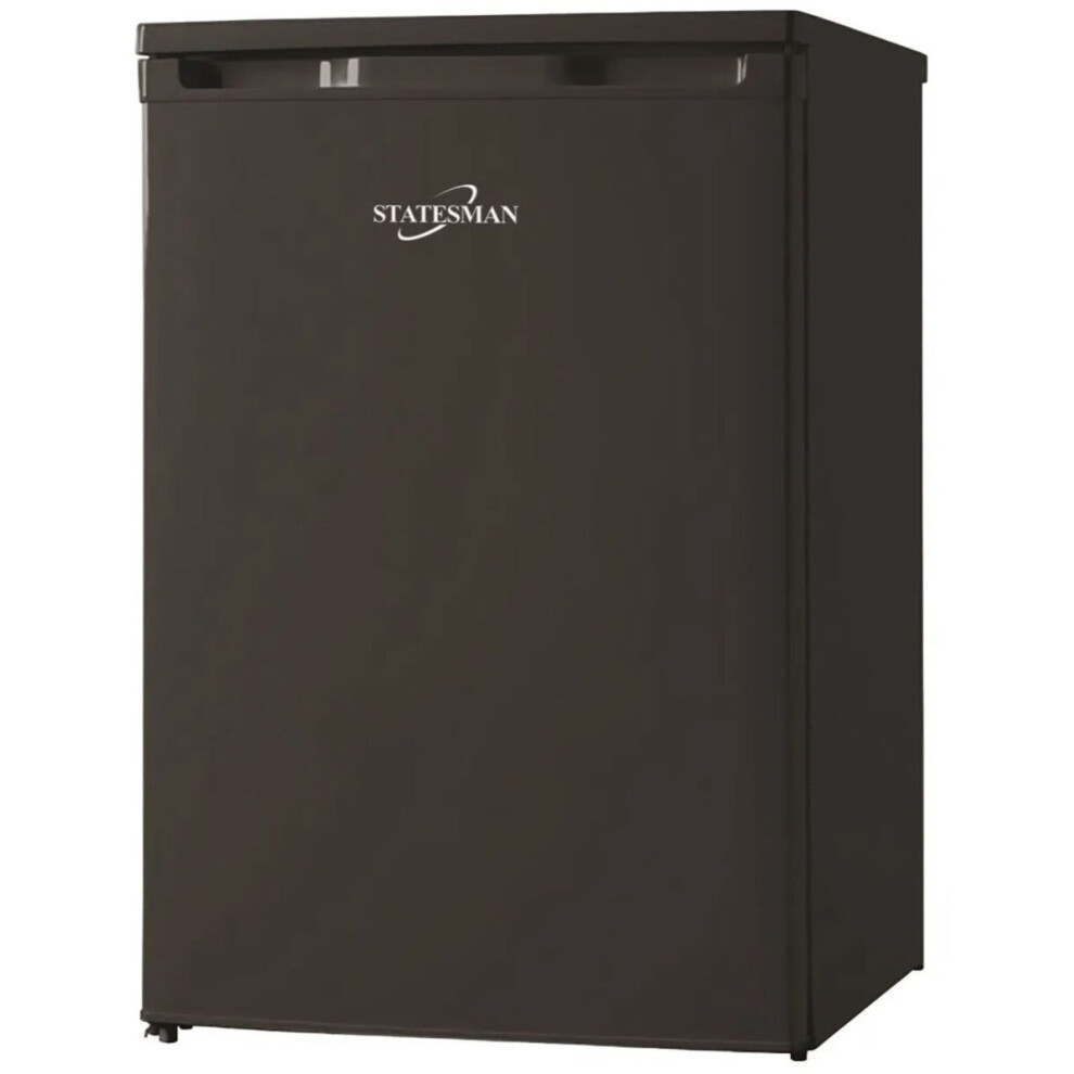 Statesman U355B - Black Undercounter Manual Defrost Freezer - A+ energy