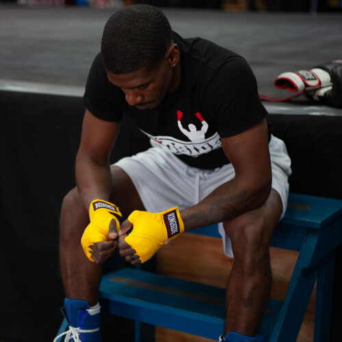Ringside Μεξικάνικες Στυλ Χειρολαβές Πυγμαχίας (Ζευγάρι), Χρυσό, 180" 2