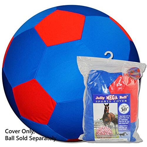 Bola de Futebol Mega Horsemen's Pride Capa Azul, 30 Polegadas 2