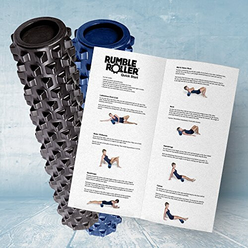 RumbleRoller Στρώμα Μασάζ Foam Roller 12" - Βαθιά Ιστός, Αυτοθεραπεία Μυών 1