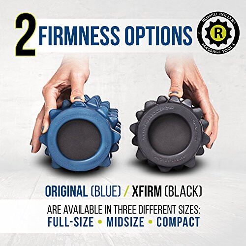 RumbleRoller Στρώμα Μασάζ Foam Roller 12" - Βαθιά Ιστός, Αυτοθεραπεία Μυών 2