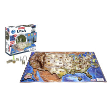 4D Cityscape USA History Time Puslespil
