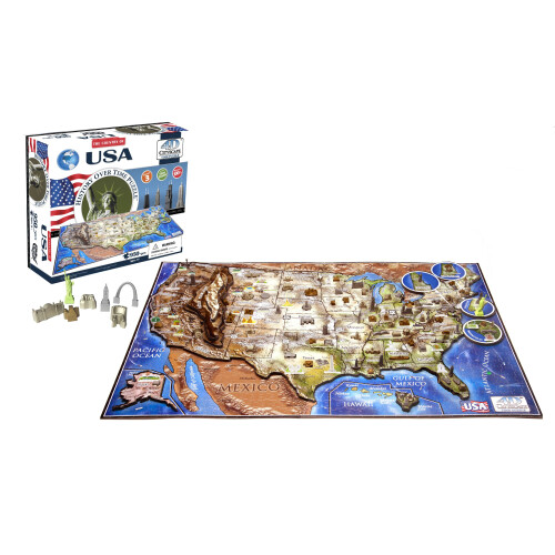 4D Cityscape USA History Time Puslespil