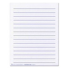 Papier mit erhabenen Linien  Widelines  Portrt